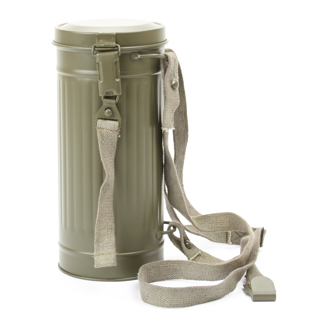 German WWII M38 Gas Mask Can with Carry Straps eBay
