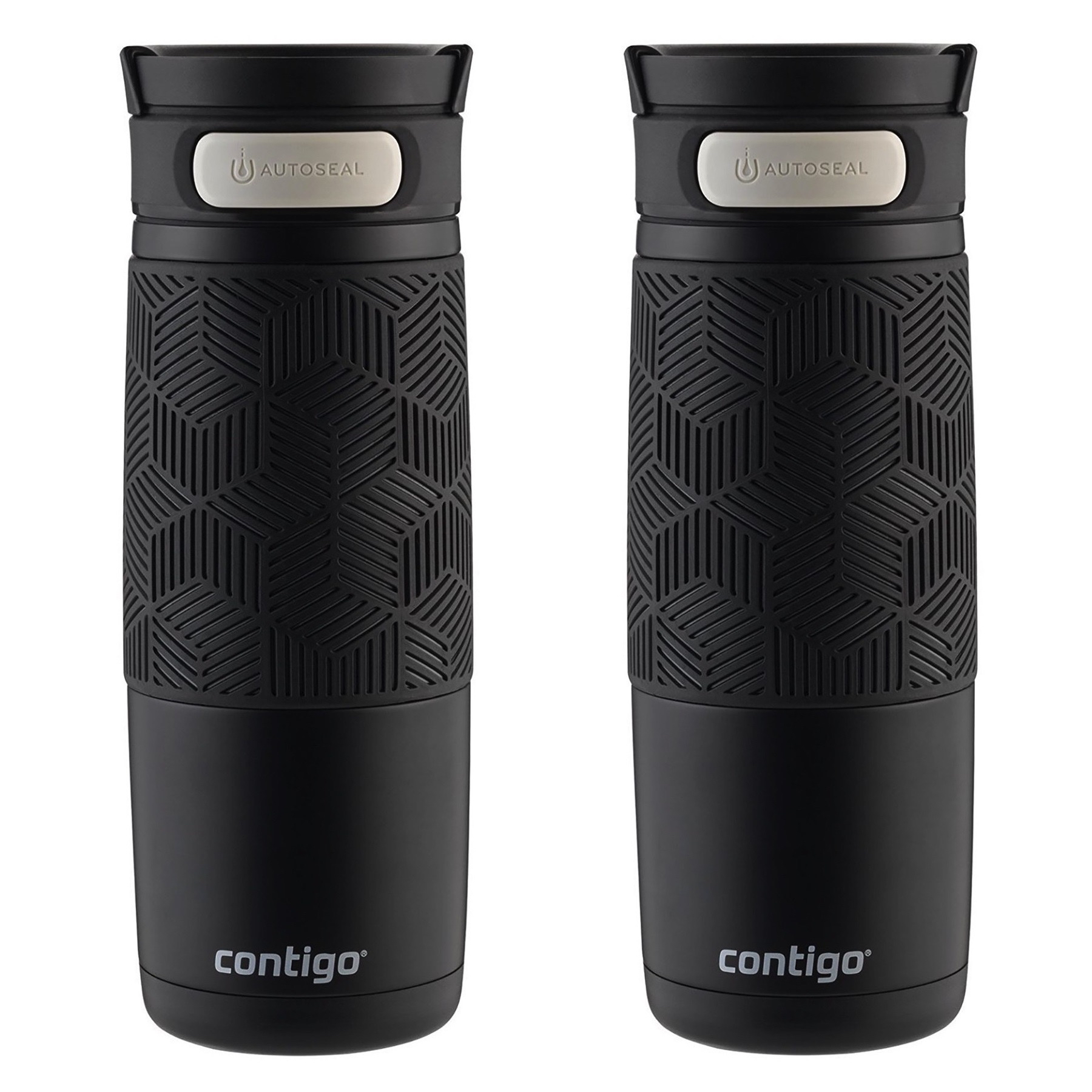 Contigo AUTOSEAL Transit Travel Mug 16oz Matte Black NoSpill Thermos