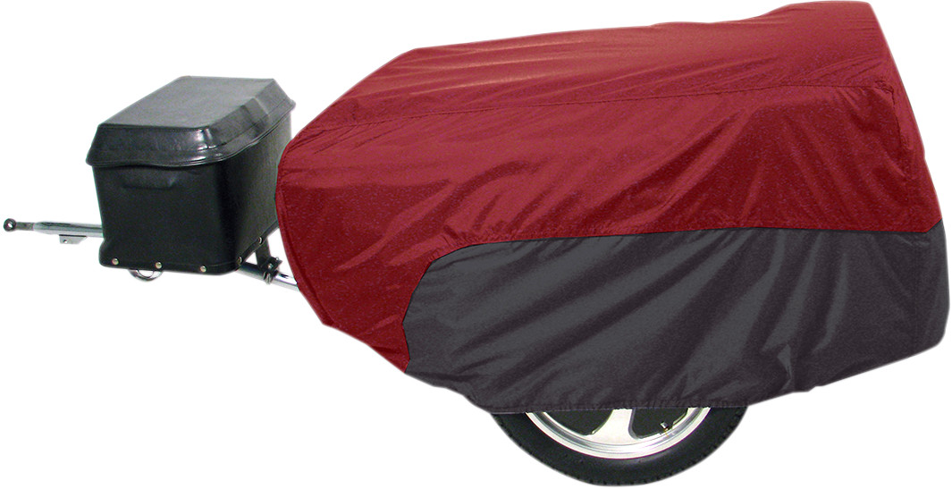 Show Chrome Motorcycle Trailer Cover Red/Black 4491AB eBay