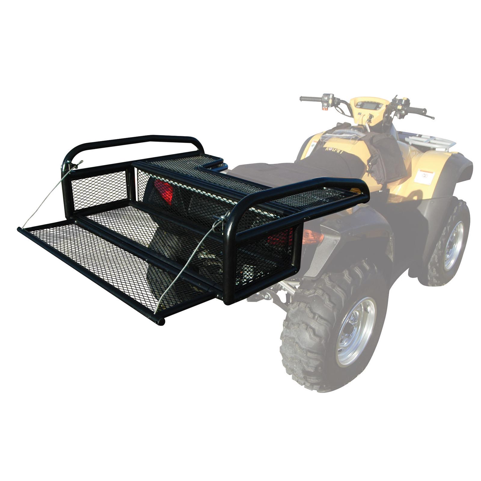 Coating atv racks poletops