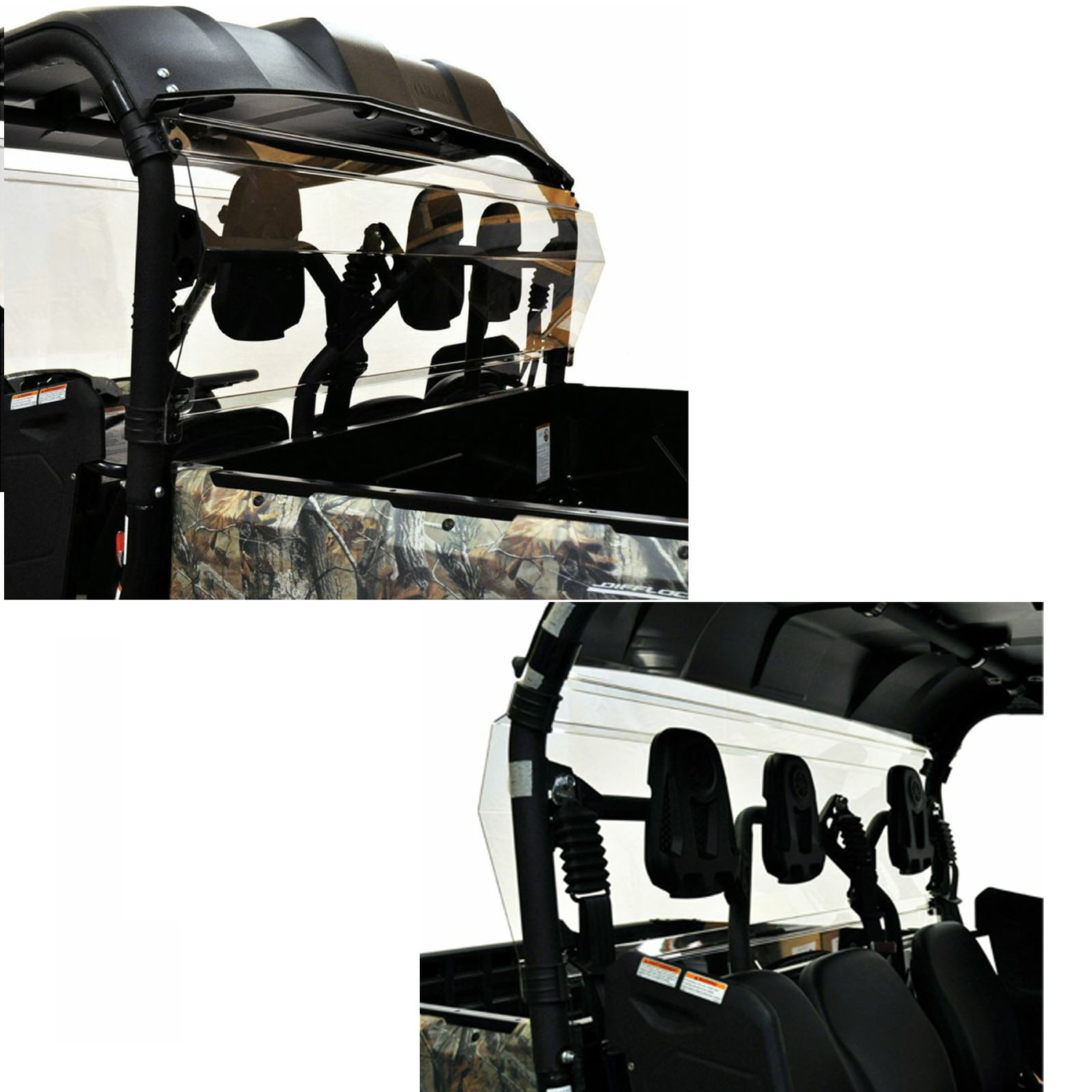 Rear Windshield Window Yamaha Viking 700 EPS, EPS SE Viking VI 2014