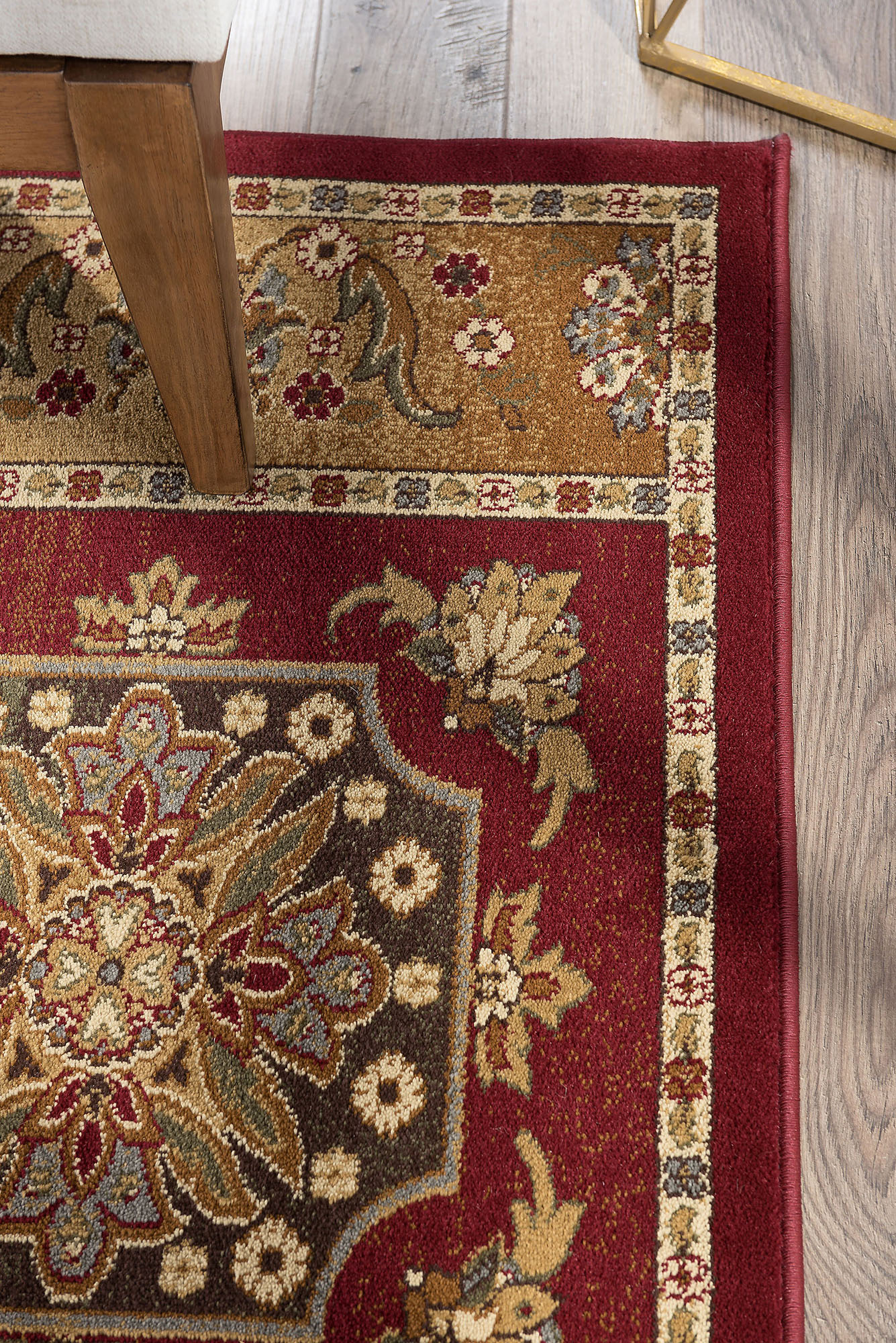 MultiColor Oriental Transitional Area Rug 5x7 Carpet Actual 5' 3" x 7