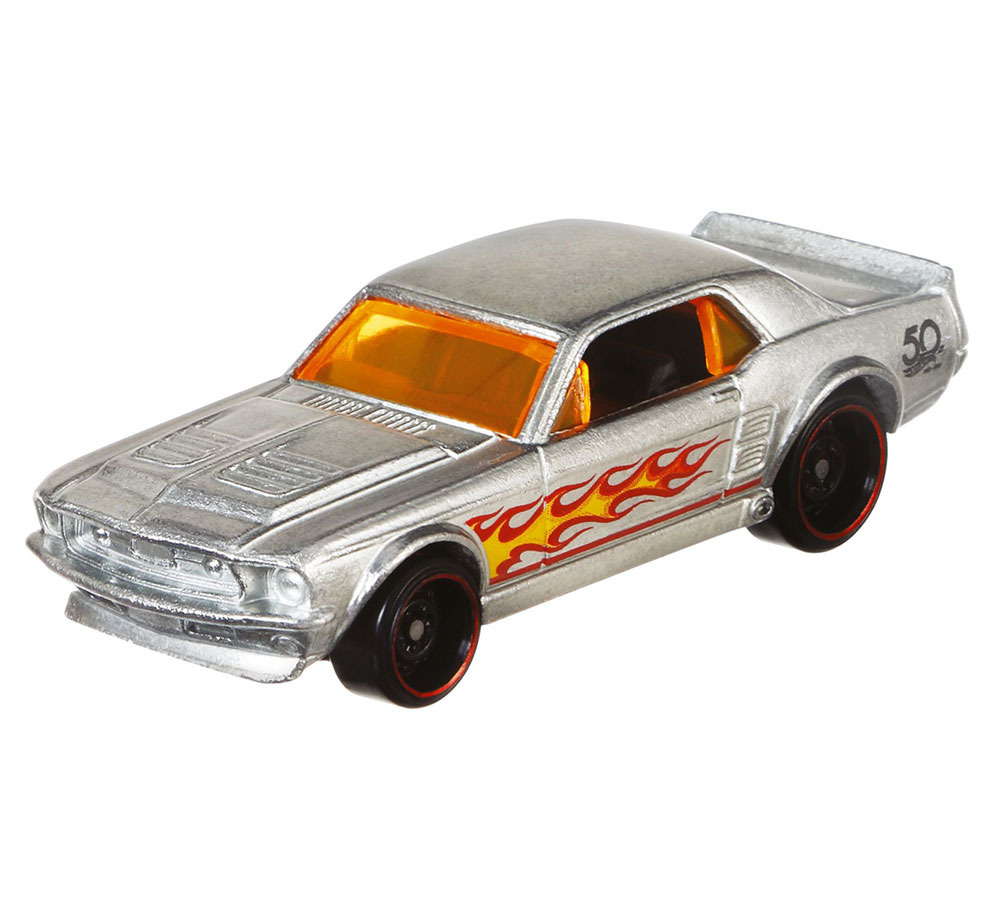 HOT Wheels 50th Anniversary 67 Ford Mustang Coupe eBay