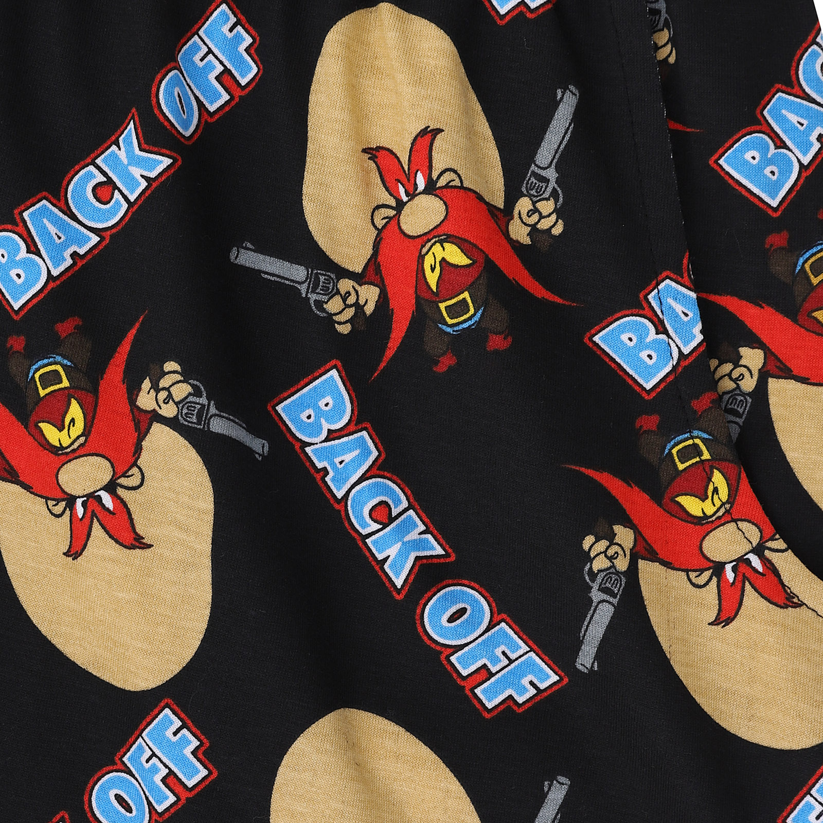 Looney Tunes Space Jam Taz Daffy Duck Elmer Fudd Official Mens Short