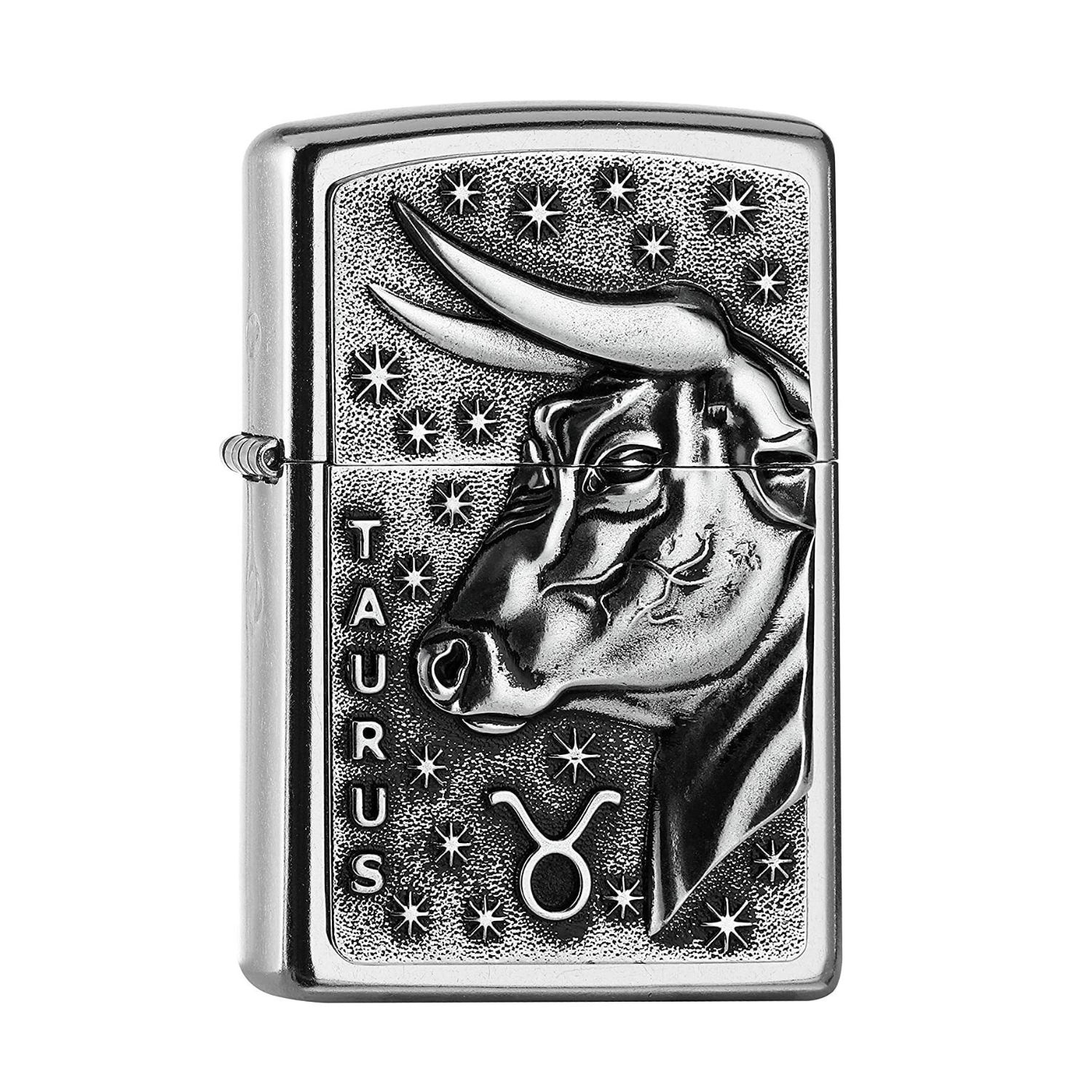 Genuine ZIPPO Lighters 12 Zodiacs Windproof Petrol Refillable Cigarette