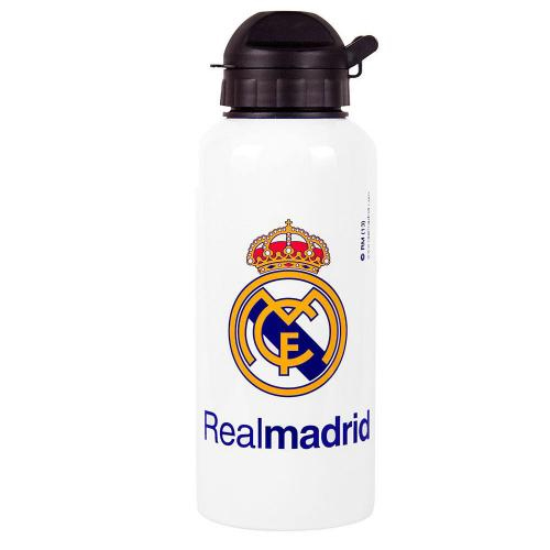 Real Madrid FC Official Football Aluminium Water Drinks Bottle