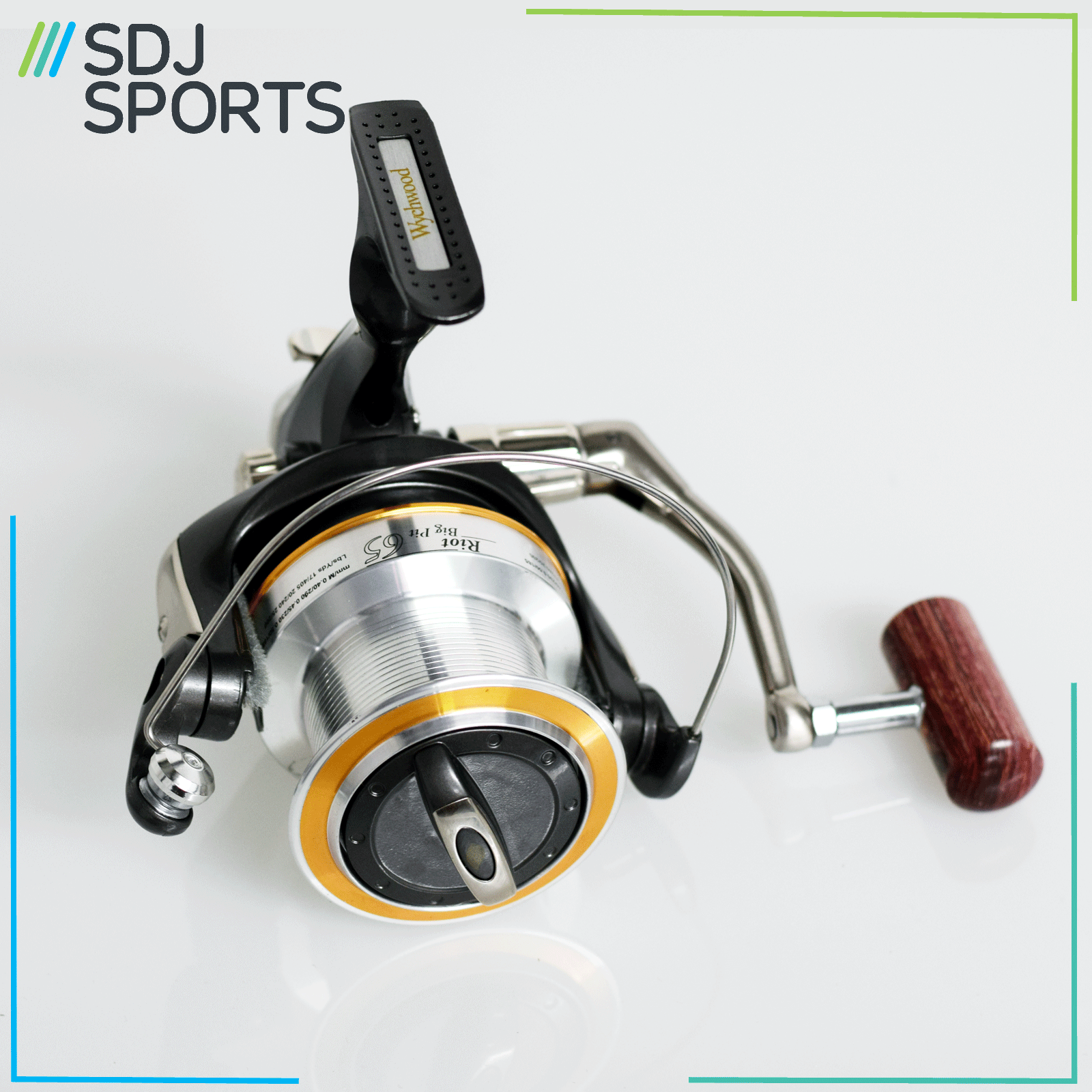 WYCHWOOD RIOT BIG PIT 65 & RIOT BIG PIT 75 COARSE & CARP FISHING REEL