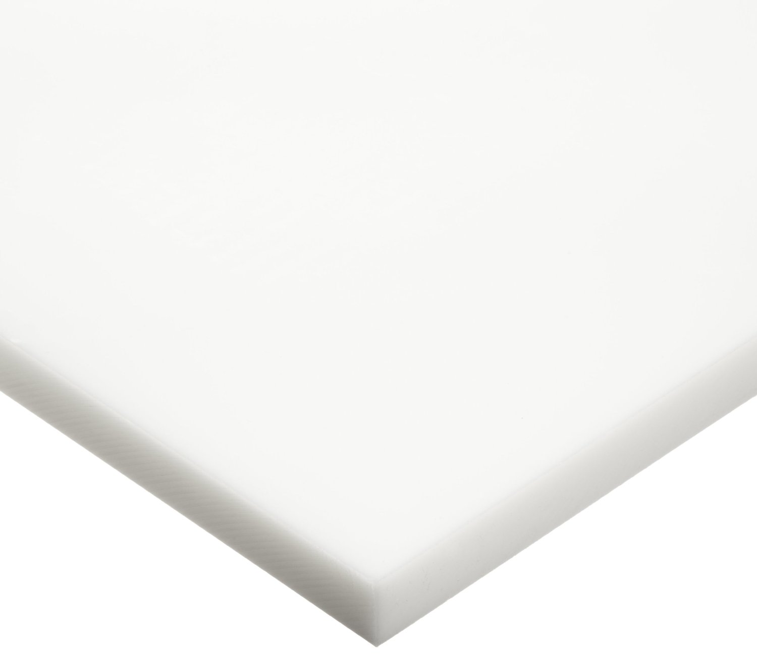 HDPE (High Density Polyethylene) Sheet Opaque OffWhite 24" x 12" x