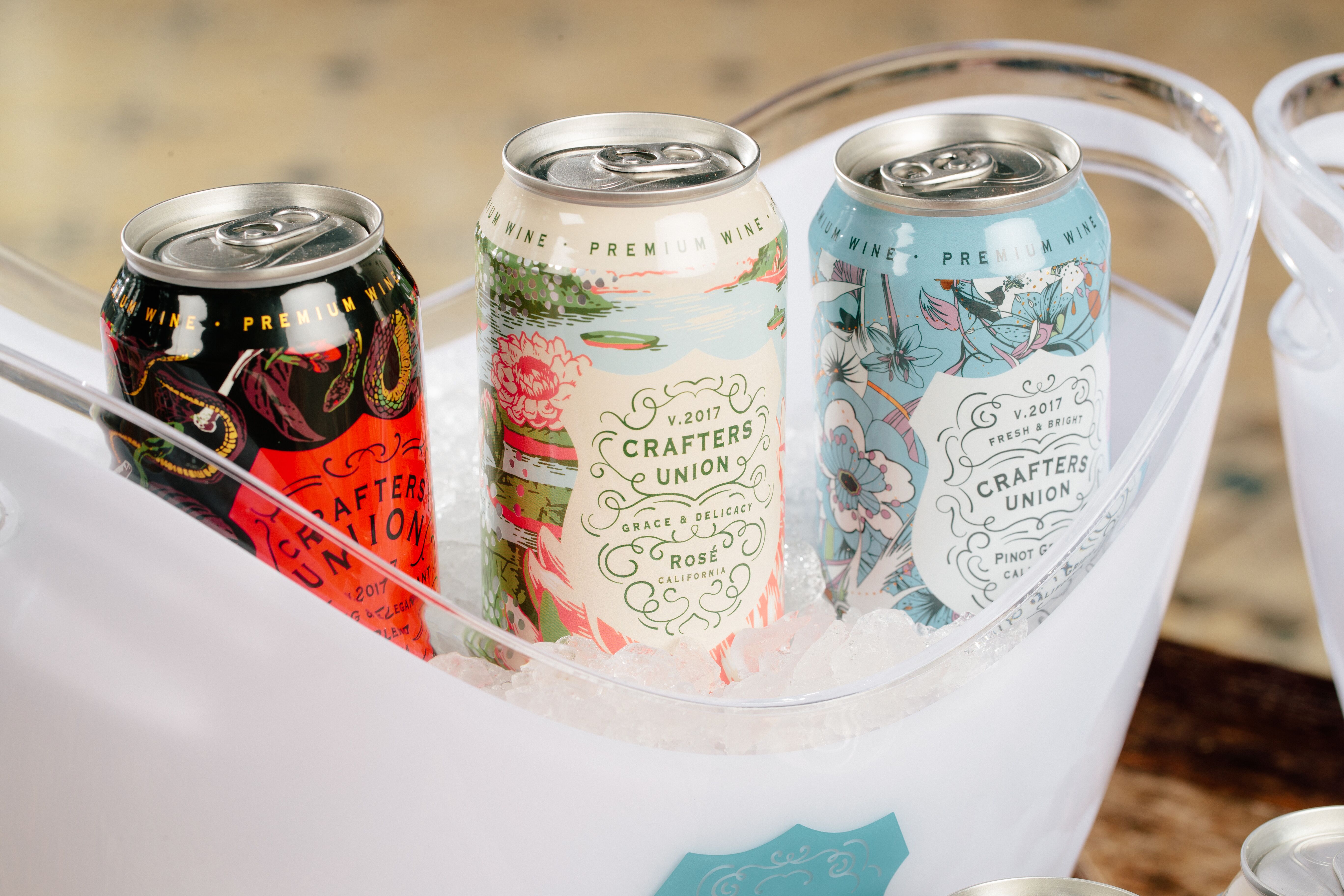 Hearthstone Kitchen & Cellar Now Serving Crafters Union Canned Wine