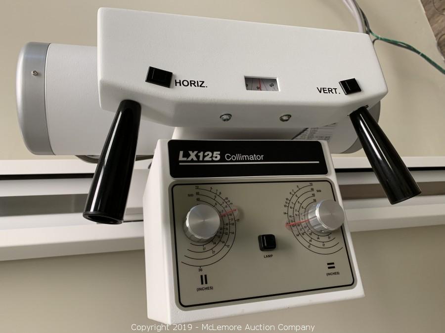 McLemore Auction Company Auction 2016 Summit Industries Chiropractic XRay Machine ITEM