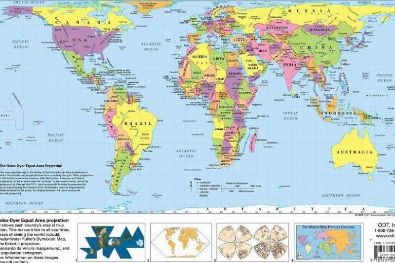 Area Class Map Of World You Can Count On These Maps If You Want A New Perspective ArticlesVally