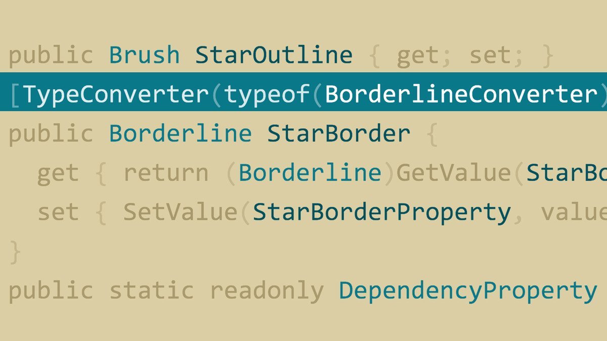 Online Course Microsoft XAML 3 Type Converters and Resources from
