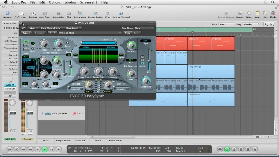 Online Course Logic Pro Virtual Instruments from LinkedIn Learning