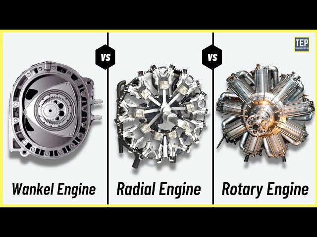 Free Video: Wankel vs Radial vs Rotary - Its Parts, Working