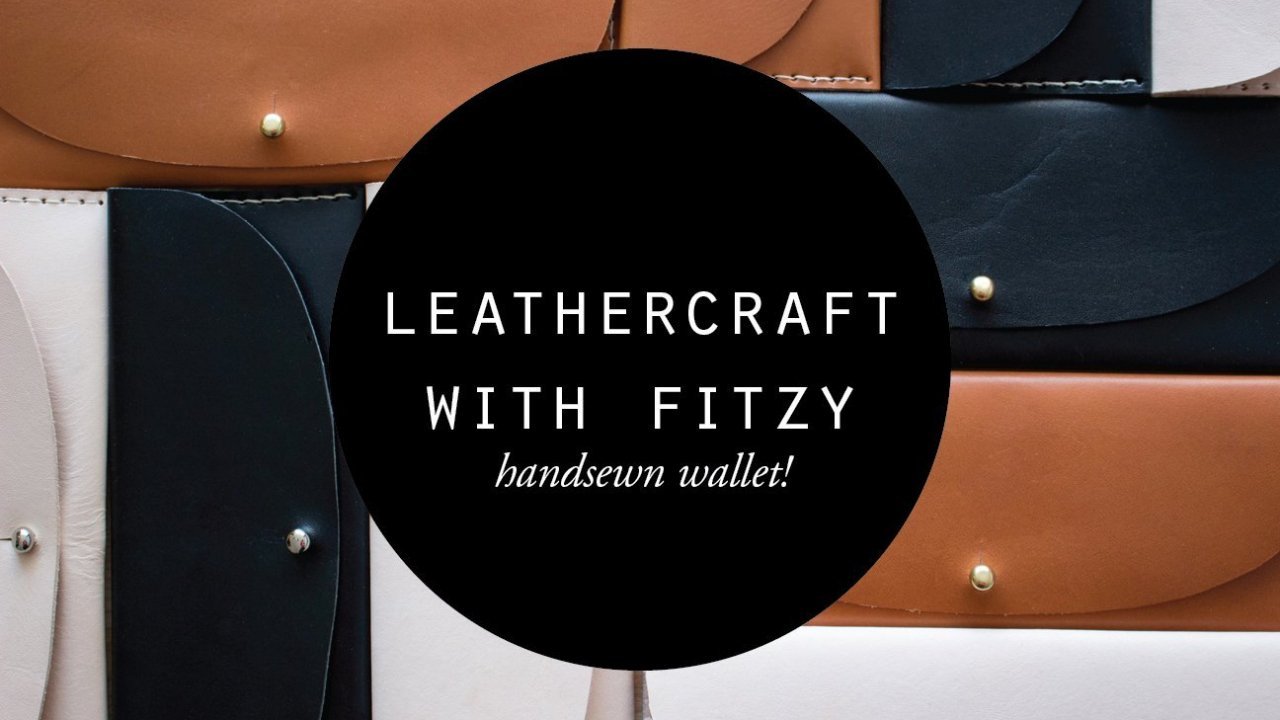 Online Course Leathercraft Basics Create Your Own Leather Wallet from