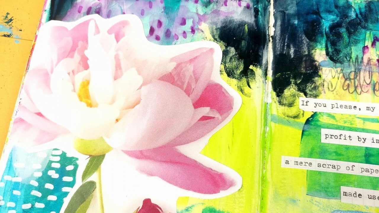 Online Course 20 Minute Art Journaling from Skillshare Class Central