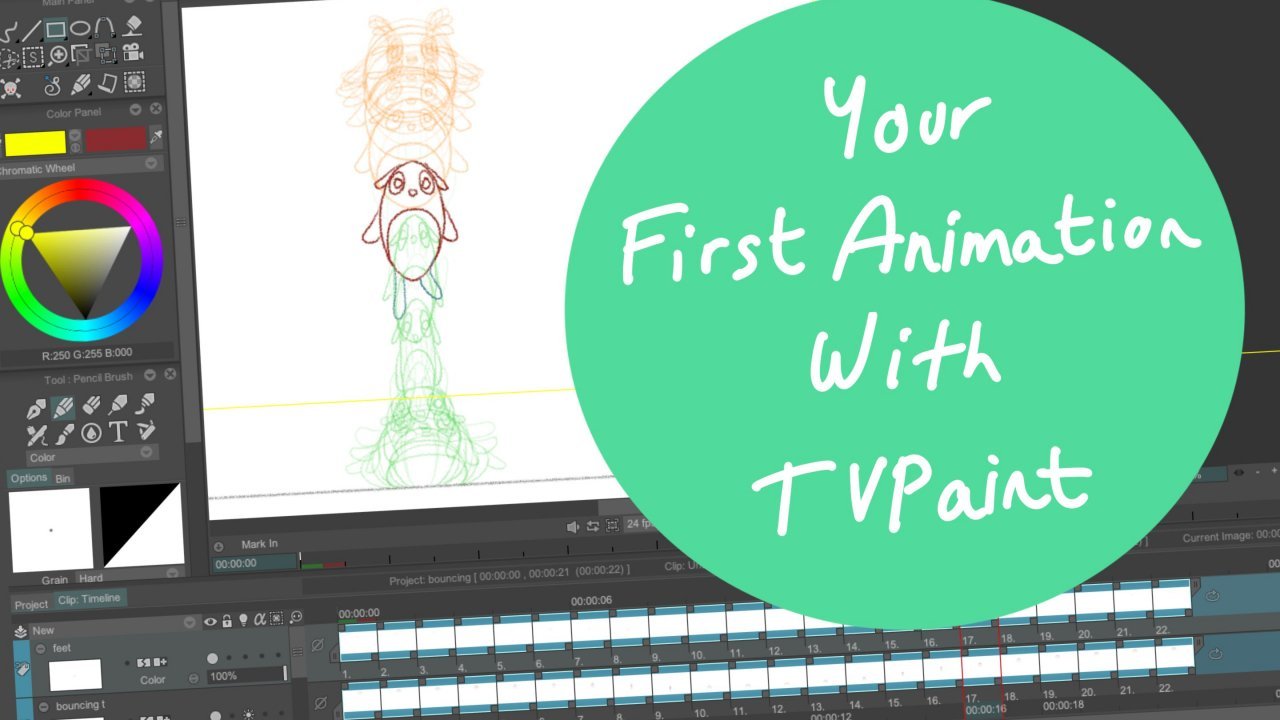 Online Course Make Your First HandDrawn Animation In TVPaint from