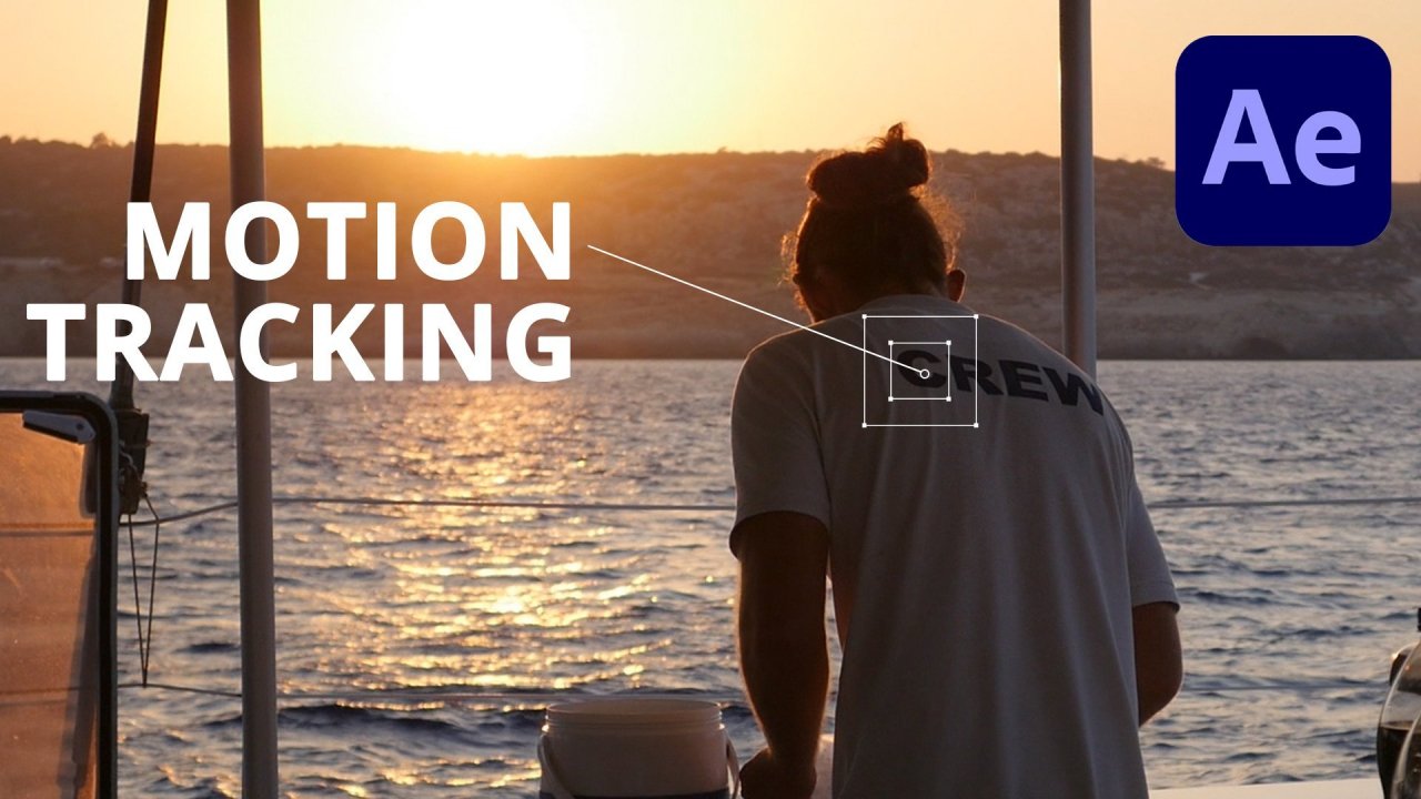 Online Course Motion Tracking Text in Adobe After Effects, the
