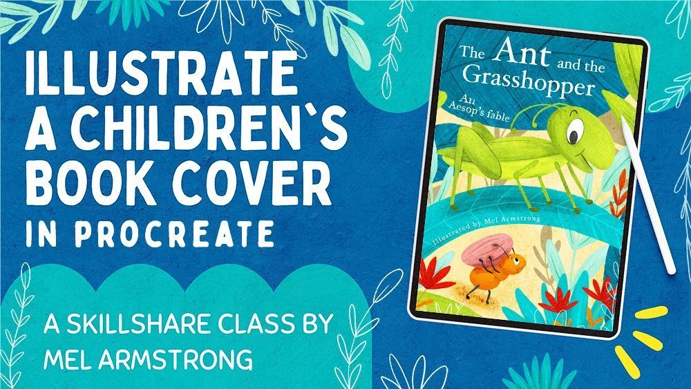 Online Course Illustrate a Children’s Book Cover in Procreate from