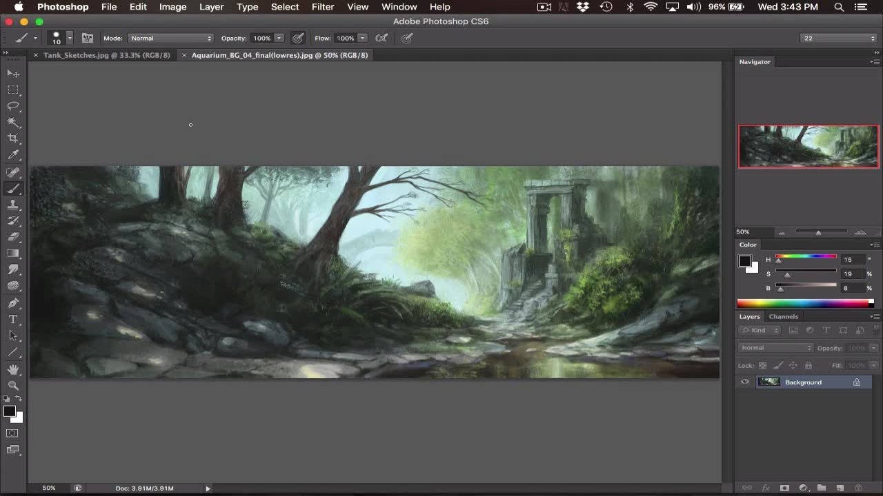 Online Course Digital Landscape Painting from Skillshare