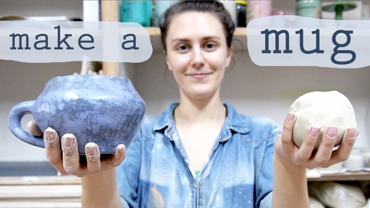 Online Course Make a Clay Mug Handbuilding Pottery for Beginners from
