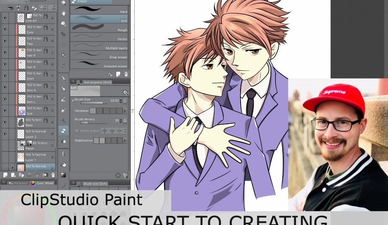 Online Course ClipStudio Paint Your Beginning to Digital Artwork from Skillshare Class Central