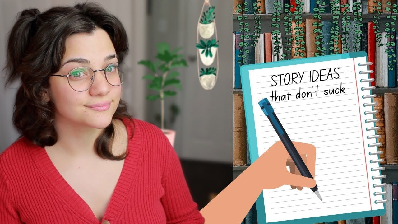 Online Course How to Generate Story Concepts + Examples! from