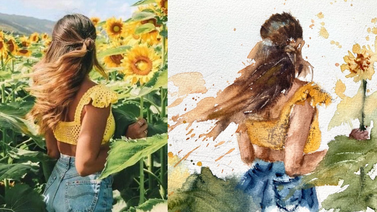 Online Course Paint Expressive Human Figures in Watercolor from