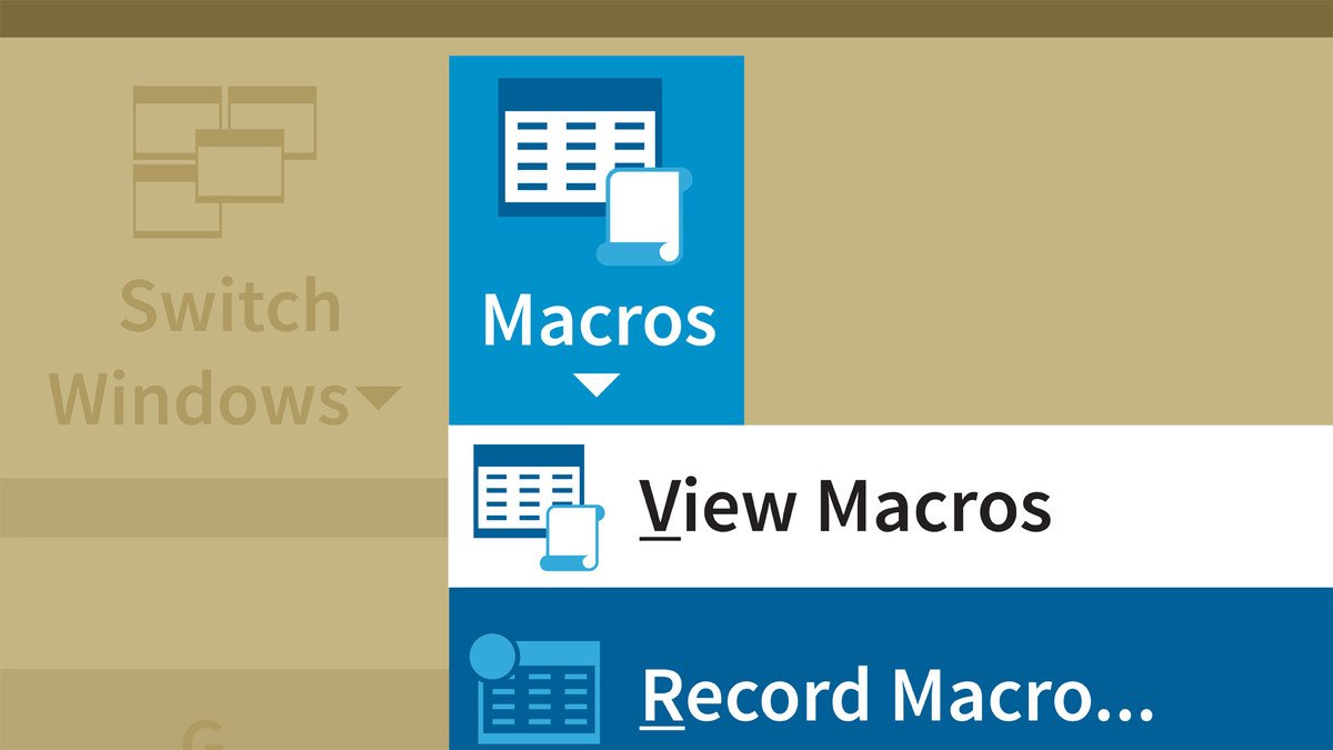 Online Course Excel 2016 Macros in Depth from LinkedIn Learning