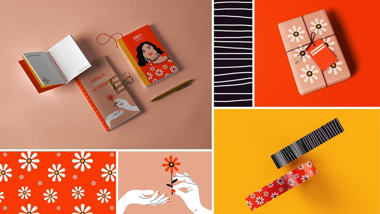 Online Course Design a Beautiful Stationery Set in Procreate and Adobe from