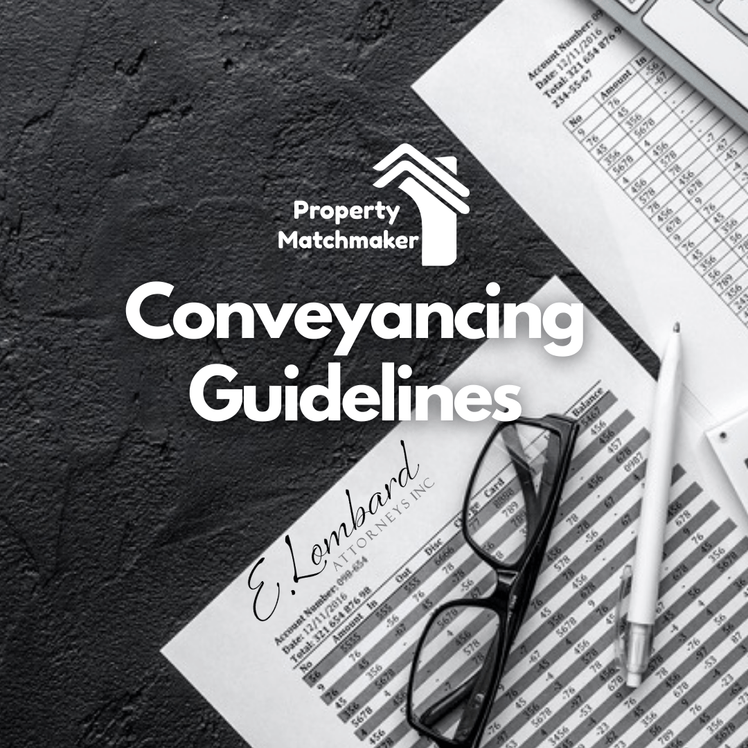 CONVEYANCING cost guidelines and transfer process explained Property