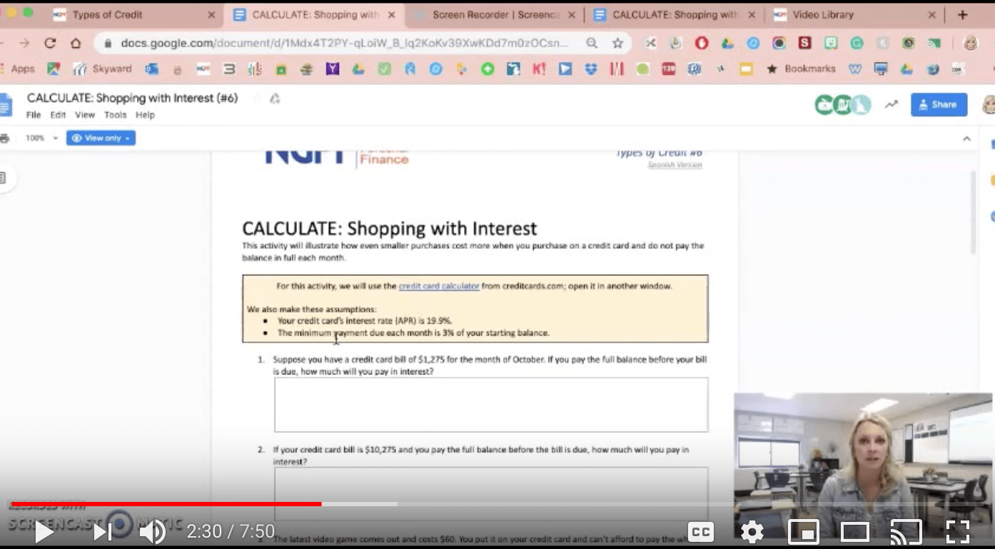 TEACHER TIP CALCULATE Shopping With Interest Blog