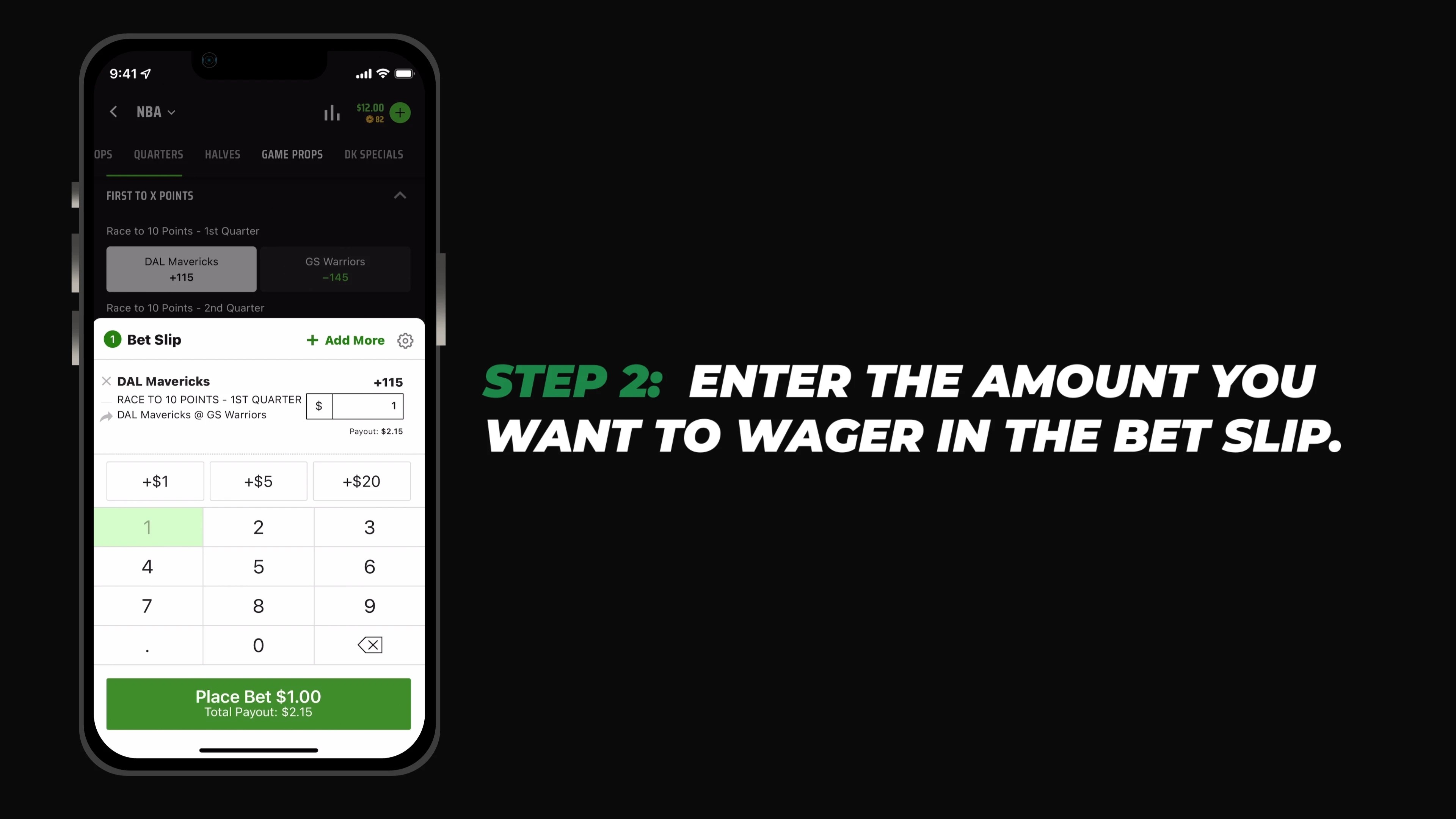 How To Place DraftKings Prop Bets
