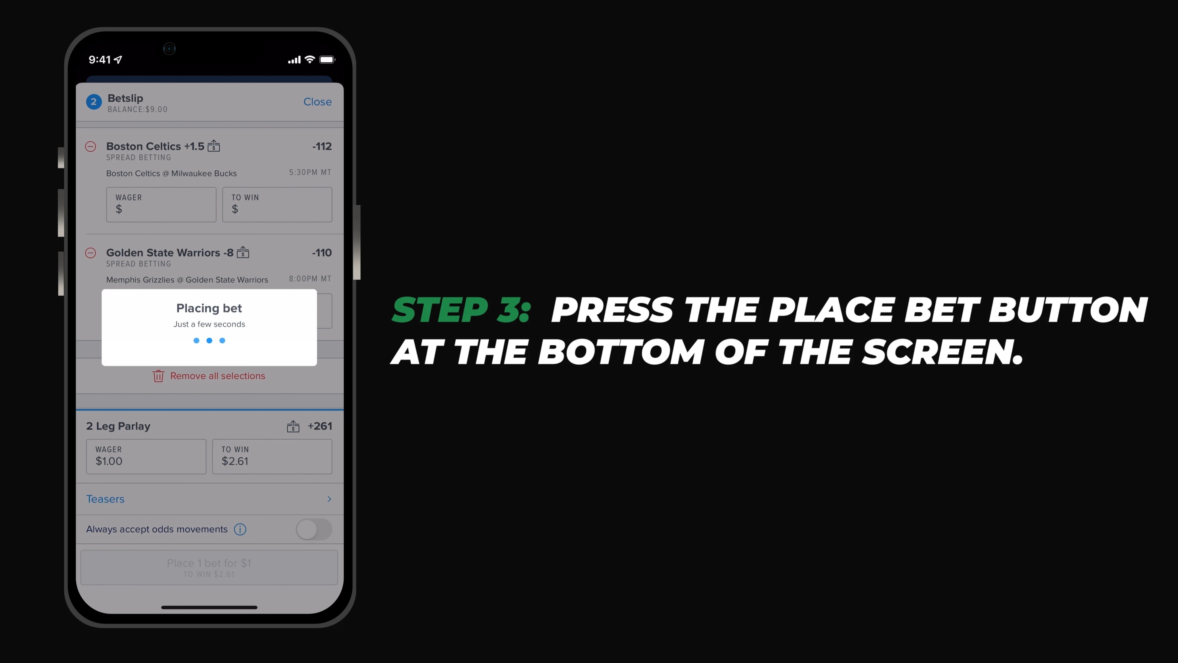 How To Place A Parlay on The FanDuel Sportsbook App