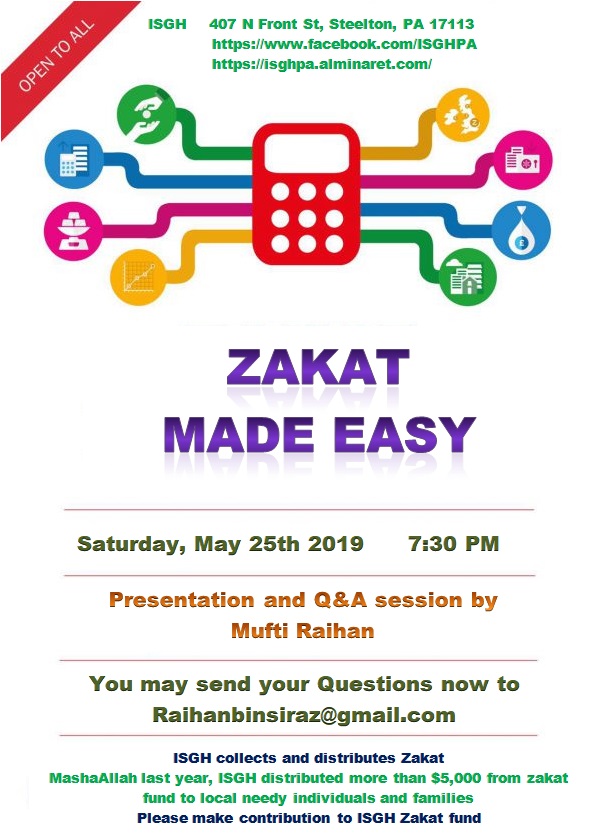 ISGH Zakat Calculation Presentation and Q&A Session