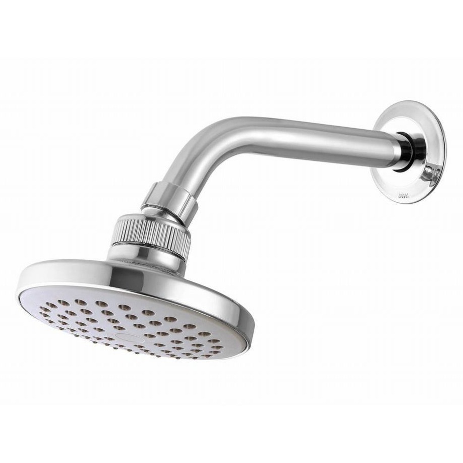 Chuveiro Metal Uni Redondo Cromado de Parede Ferreira Costa