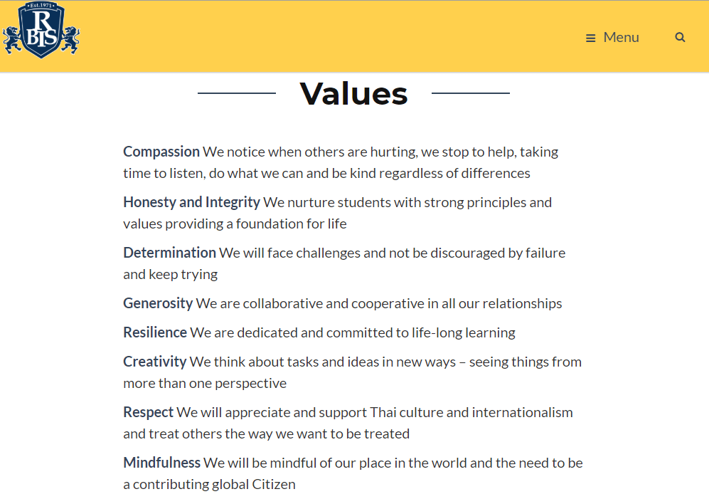 Head of Primary RBIS International School, Bangkok., Bangkok