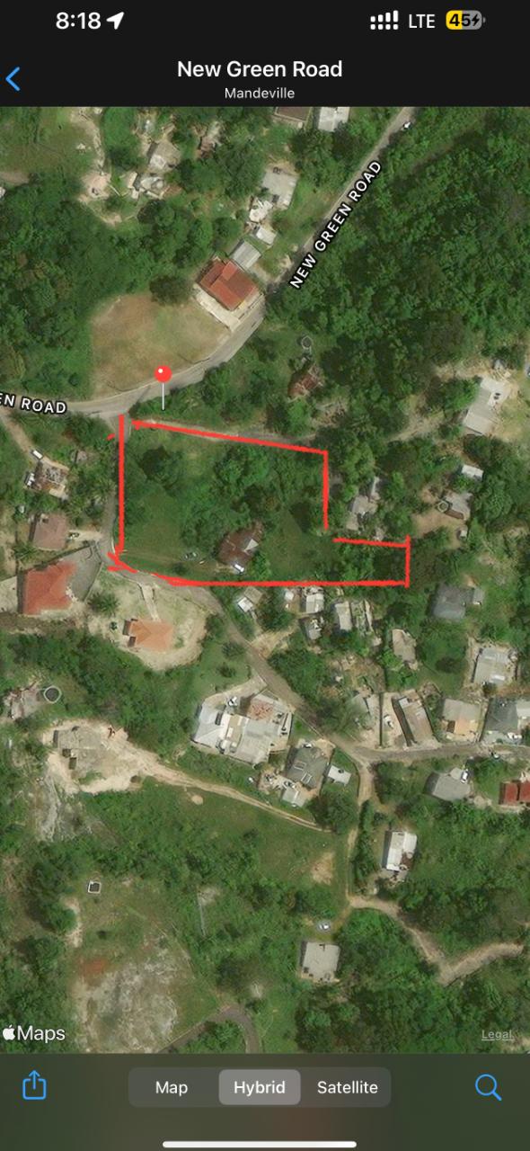 Residential Lot For Sale BALCARRES, NEW GREEN RD, Mandeville