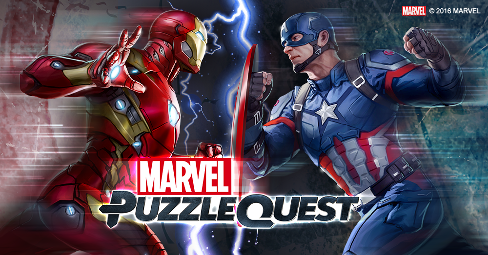 Choose Your Side Starting Today in Marvel Puzzle Quest, Inspired by Marvel’s Captain America