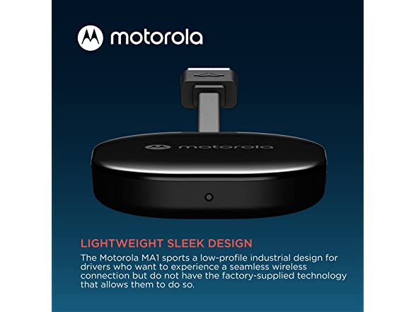 Motorola MA1 Wireless Android Auto Car Adapter
