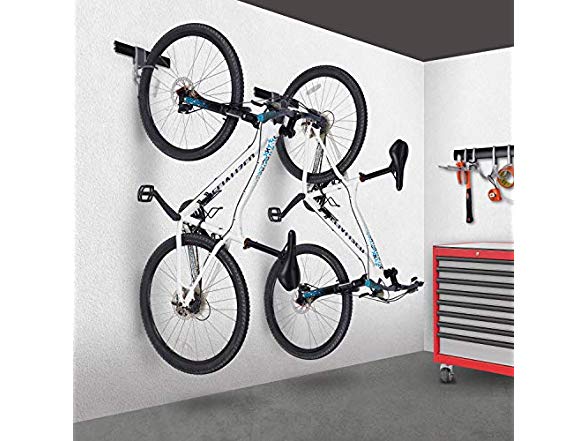 Vertical Garage Bike Rack Wall Mount