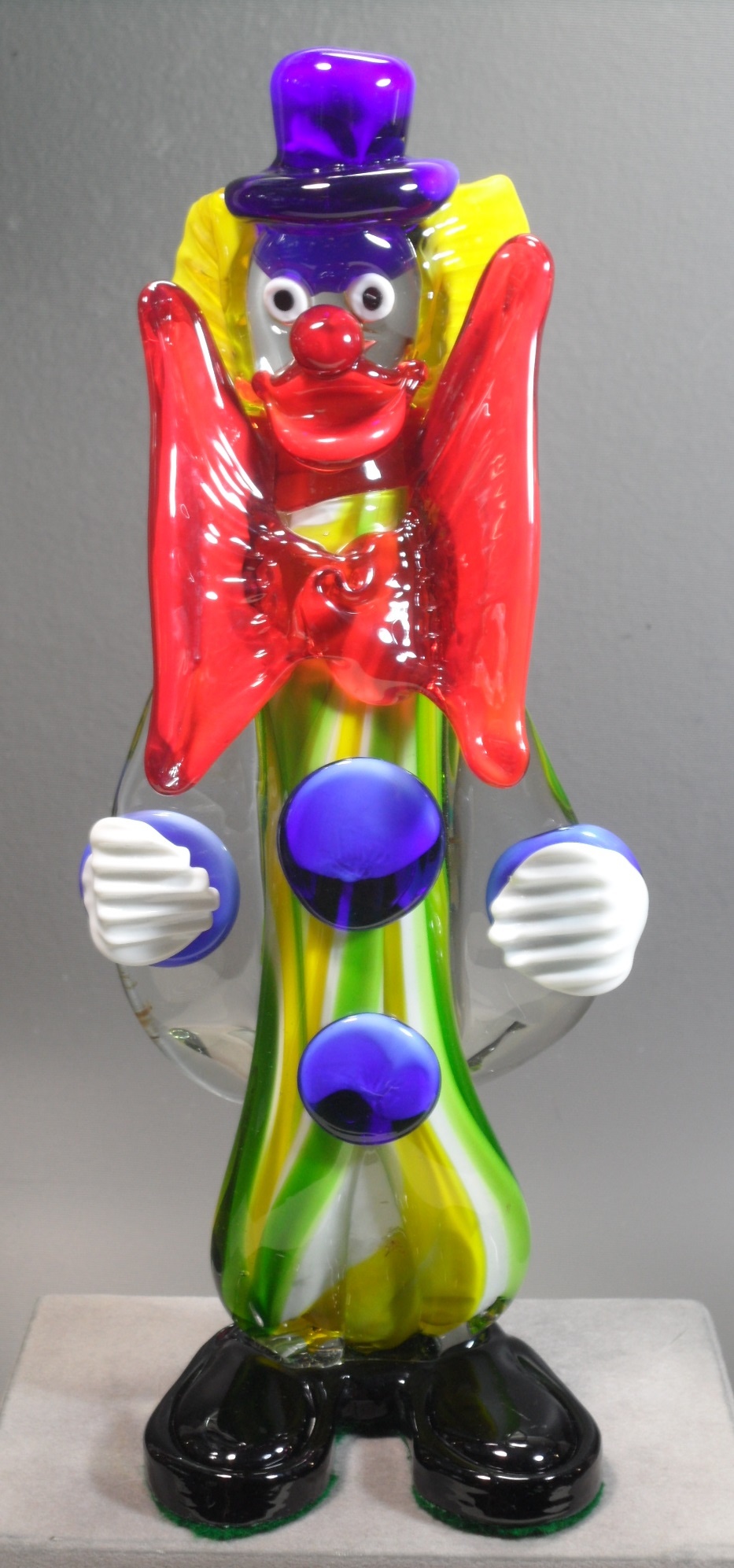 Murano Clown 10 3/4" Collectors Weekly