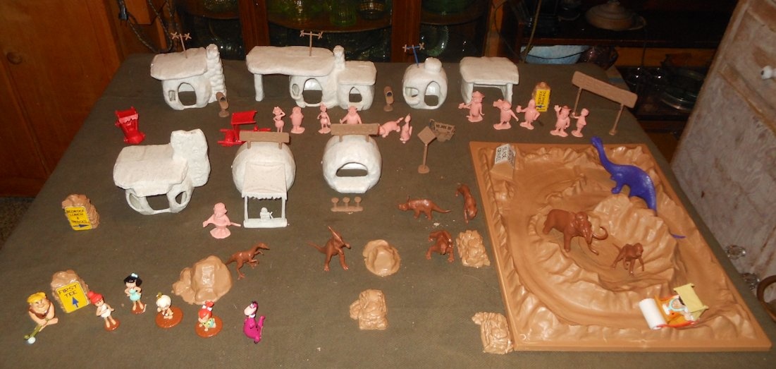 Marx Flintstones Playset Reissue 1990s Collectors Weekly