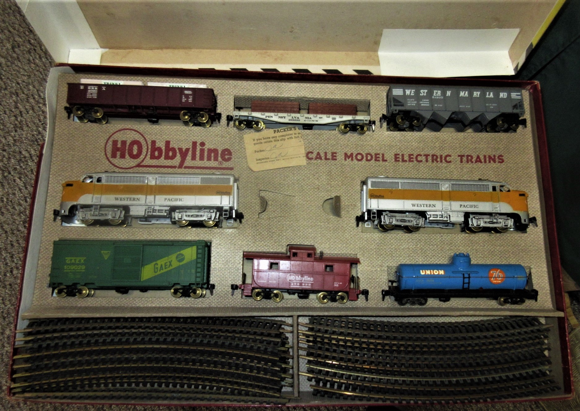 Hobbyline train set 466 " The Frontiersman" Collectors Weekly
