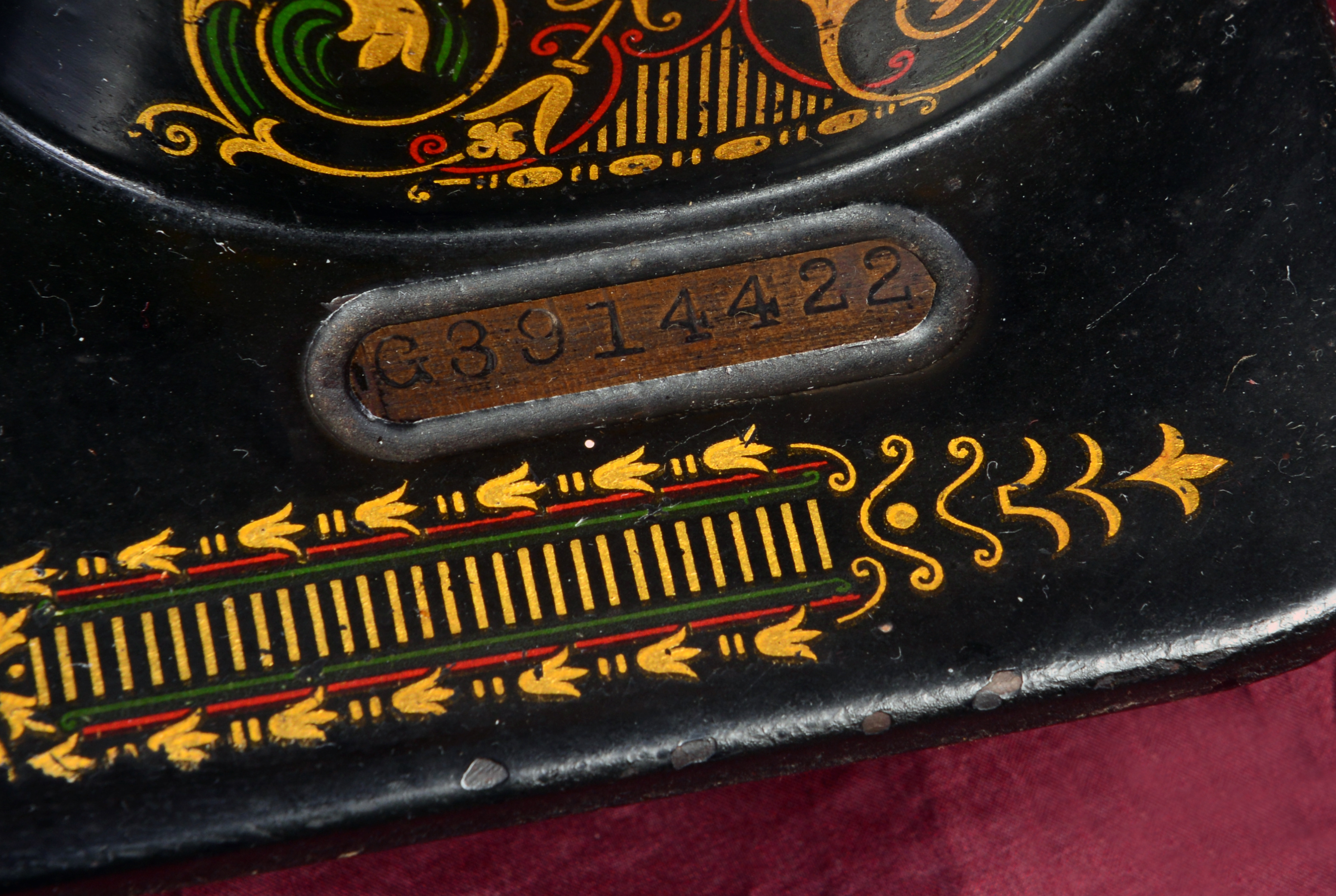 Singer Treadle Sewing machine and accessories (circa 1913) Collectors