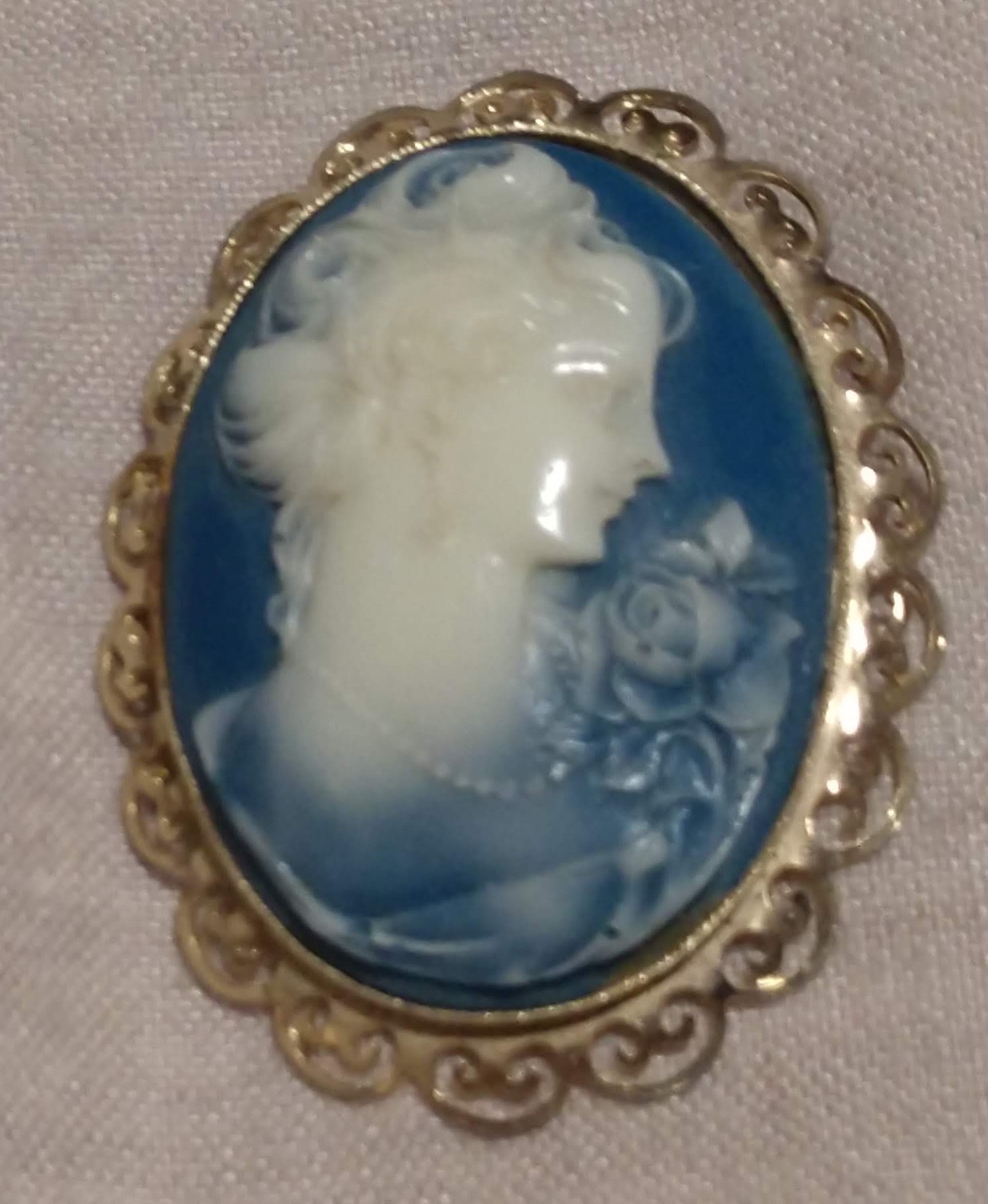 Blue agate cameo or something else? Collectors Weekly