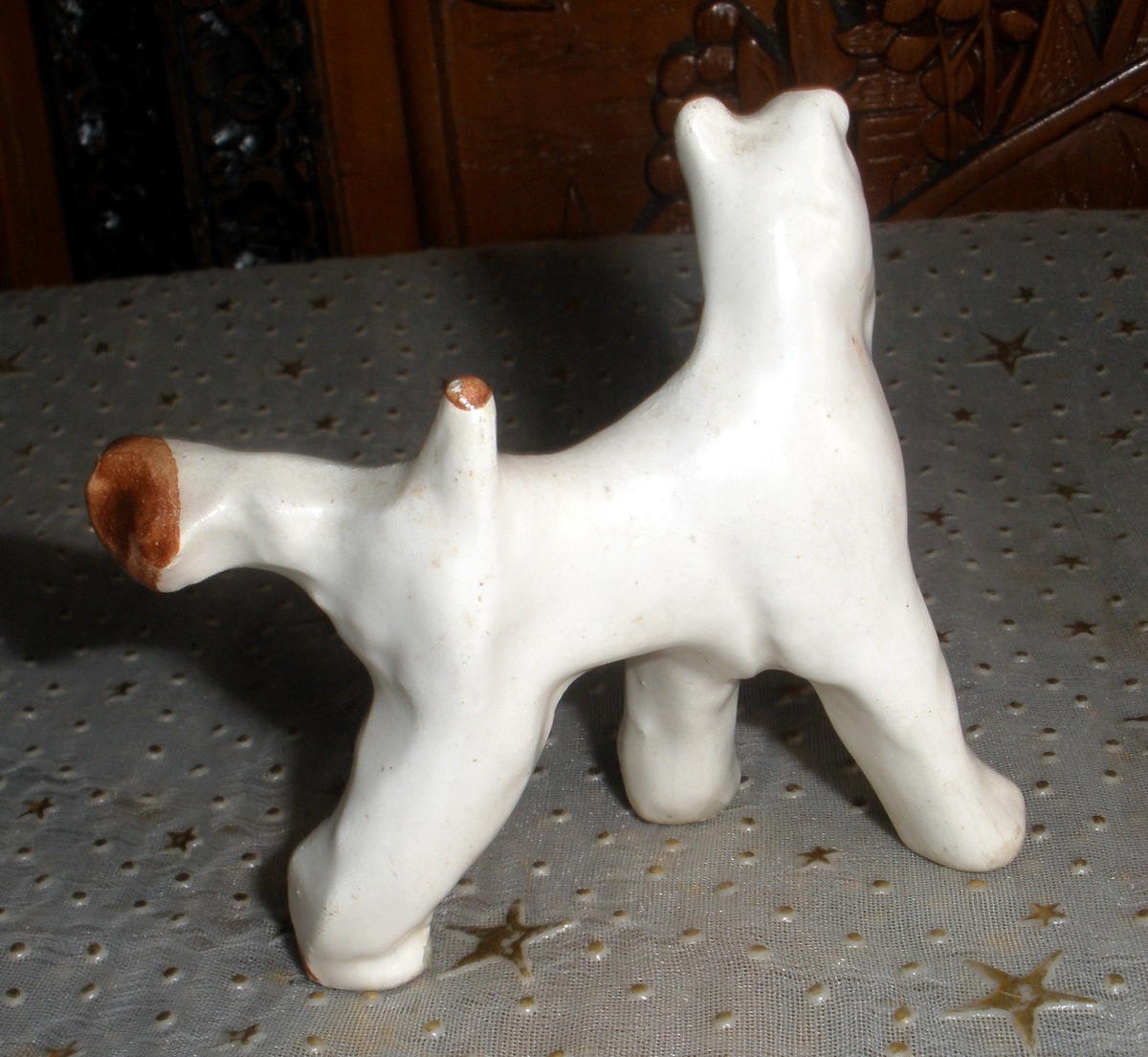 Roseville Ivory Peeing Dog? Collectors Weekly