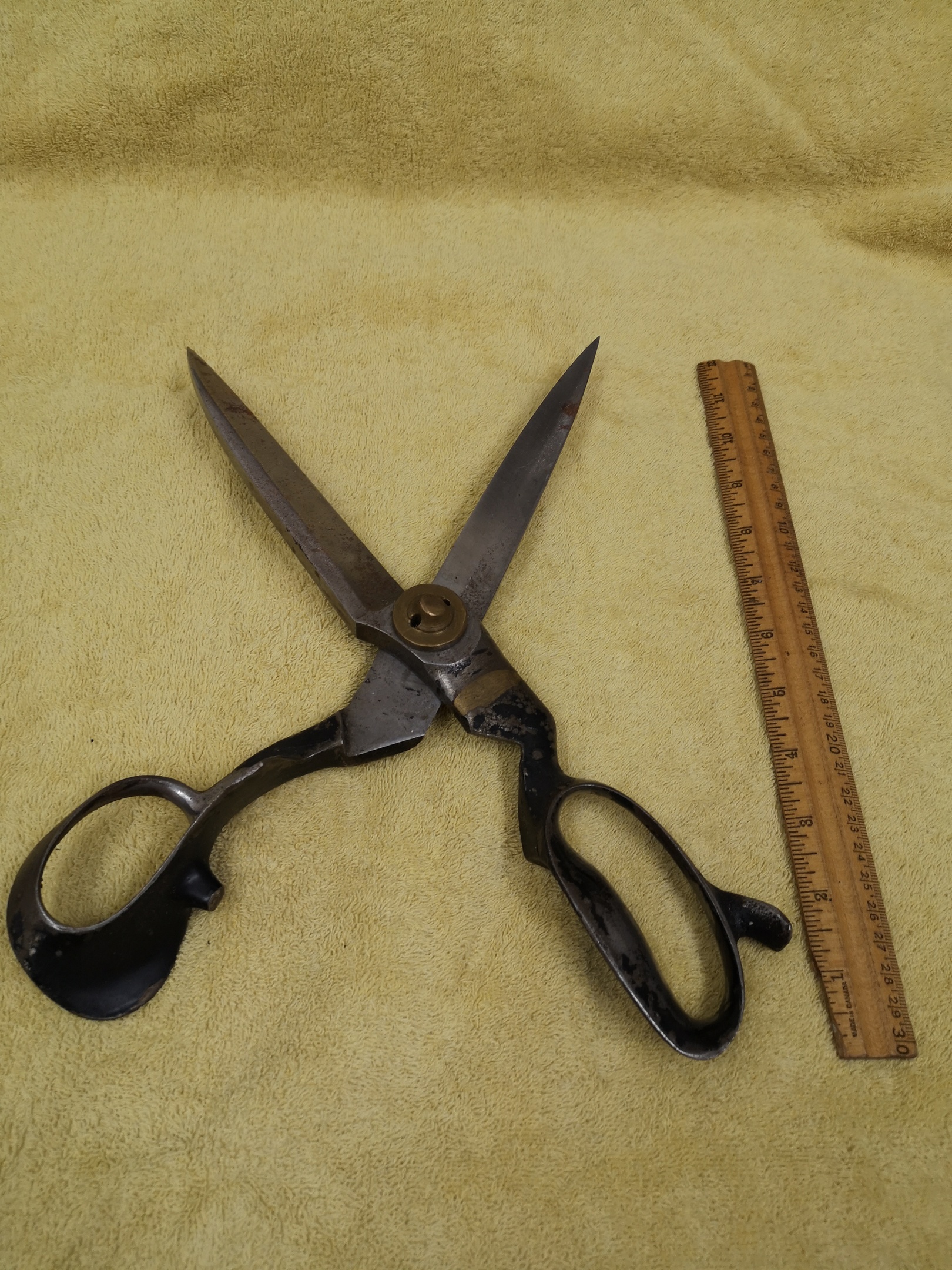 Antique Left Handed Textile Shears/Scissors Collectors Weekly