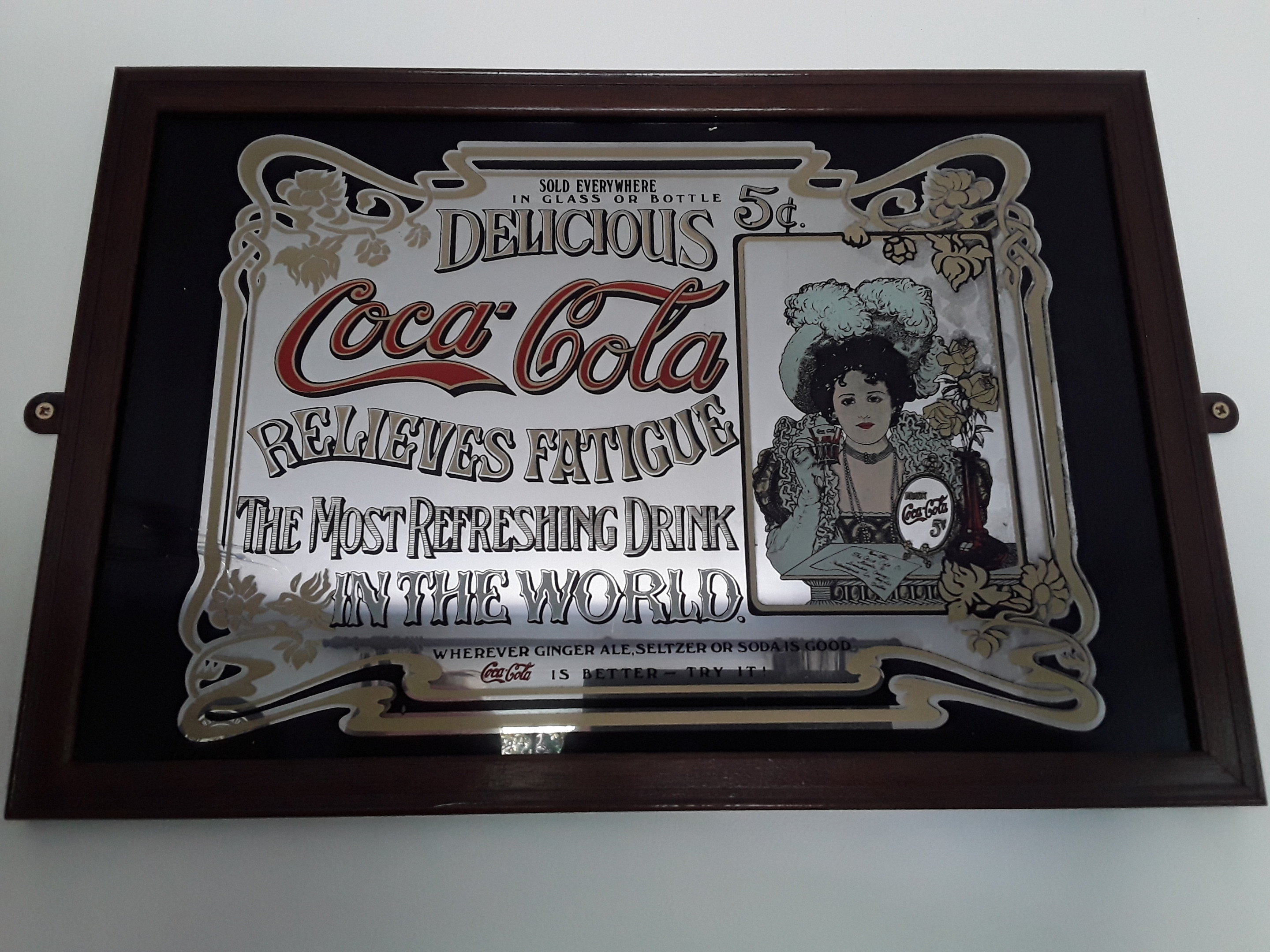 Coca Cola Mirror Collectors Weekly