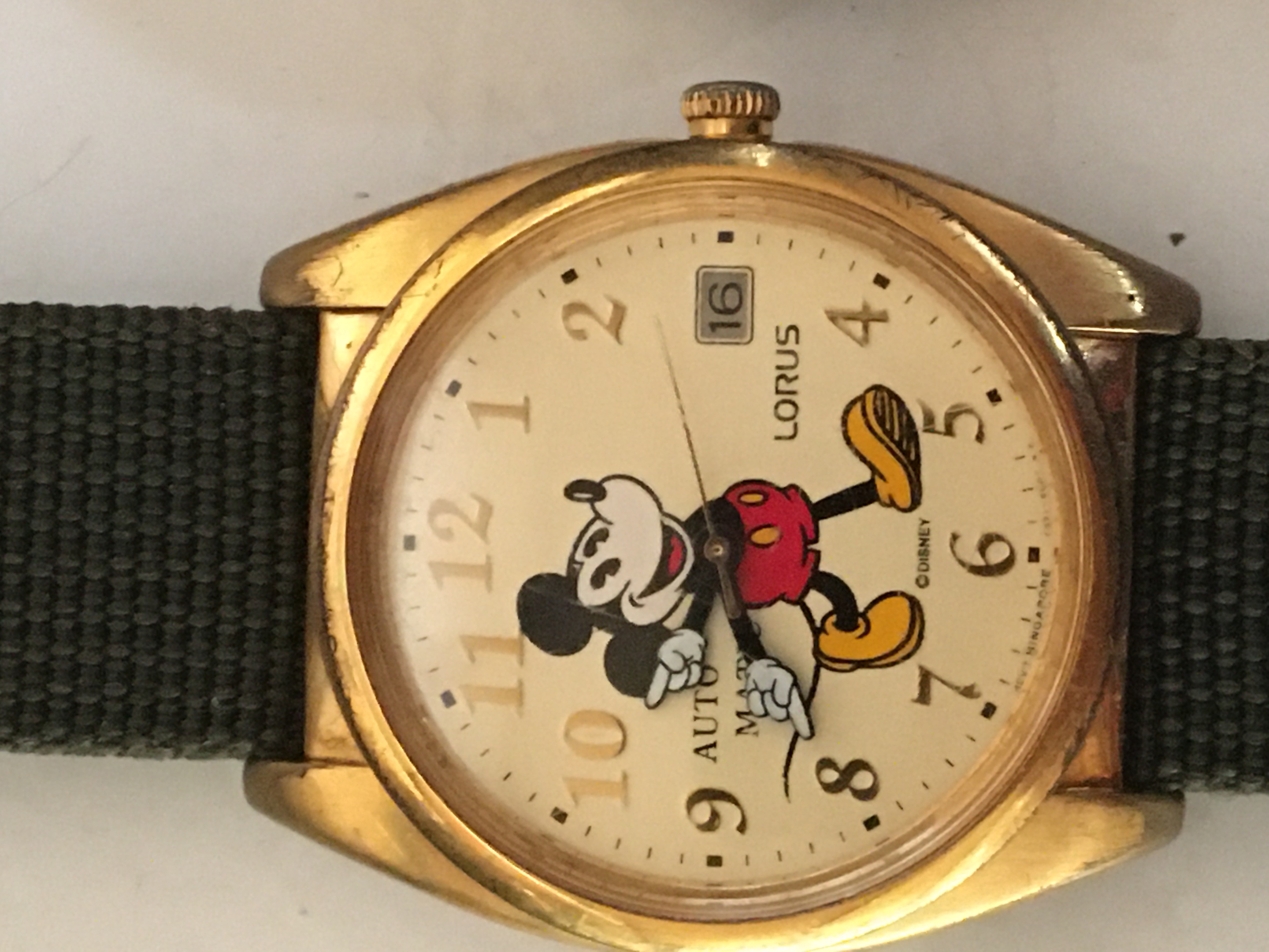 A few vintage Mickey Mouse Automatic Wristwatches Collectors Weekly